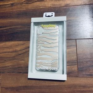 Apple iPhone X, XS Clear Zebra Animal Print Case